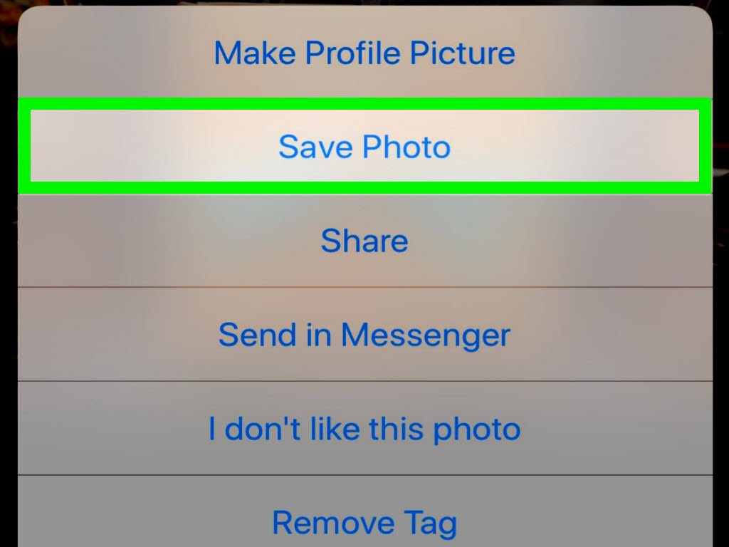 How to download all tagged photos from facebook to computer